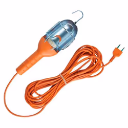 Lampe portable Fanton avec les caractéristiques suivantes Lampe portable ALADIN Câble 5 m 2x0.75 H05VV-F Fiche italienne 2P 1 ...