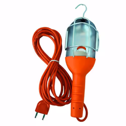 Lampada Fanton da lavoro con cavo da 10m di lunghezza con protezione in ferro modello 61080. Lampe de travail Fanton avec câb ...