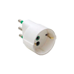 FME 82130 adaptateur prise d'alimentation Type L (IT) Universel Blanc