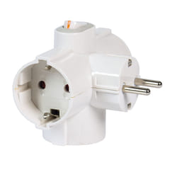 FANTON 82260 adaptateur prise d'alimentation Type F Blanc