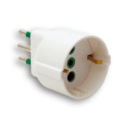 FME 87120 adaptateur prise d'alimentation Type L (IT) Universel Blanc
