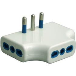 Garanti 87220-G adaptateur prise d'alimentation Type L (IT) Blanc