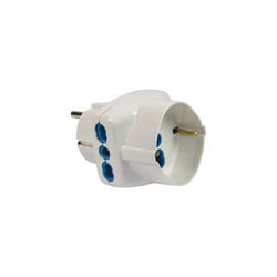Garanti 87230-G adaptateur prise d'alimentation Type L (IT) Universel Blanc