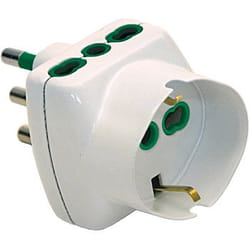 FME 87240 adaptateur prise d'alimentation Type L (IT) Universel Blanc