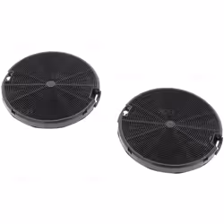 Lot de 2 Filtres à charbons pour hotte Ikea, Faber, Roblin, Franke, Whirlpool, Smeg Filtres Euro Filter FKS155, équivalent au ...