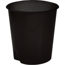 Fellowes E020NE poubelle Rond Polypropylène (PP) Noir