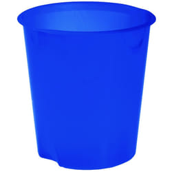 Fellowes E020TB poubelle Rond Polypropylène (PP) Bleu