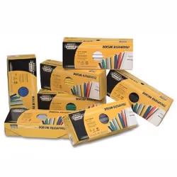Fellowes Dorsini Rilegafogli, Jaune, 25 feuilles