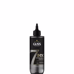 Schwarzkopf 7 SEC EXPRESS REPAIR TREATMENT, 200 ml, Femmes, Cheveux abimés, Toutes les couleurs, Réparation, Bouteille