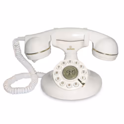 Brondi Vintage 10, Téléphone analogique, Blanc