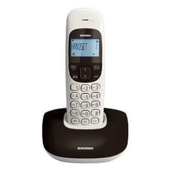 Brondi Nice Téléphone DECT Identification de l'appelant Noir