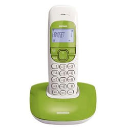 Brondi Nice Téléphone DECT Identification de l'appelant Vert, Blanc