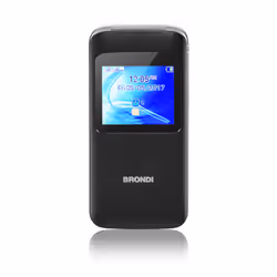 Brondi Window, Clapet, Double SIM, 4,5 cm (1.77"), 1,3 MP, 600 mAh, Noir