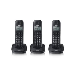 Brondi Gala Trio Téléphone DECT Identification de l'appelant Noir