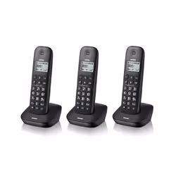 Brondi Gala Trio Téléphone DECT Identification de l'appelant Noir