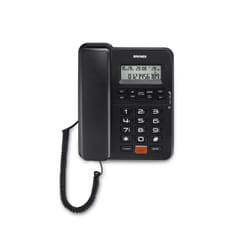 Brondi Office Desk Téléphone DECT Identification de l'appelant Noir