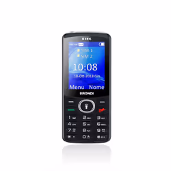 Brondi King, Barre, Double SIM, 6,1 cm (2.4"), 1,3 MP, 600 mAh, Noir