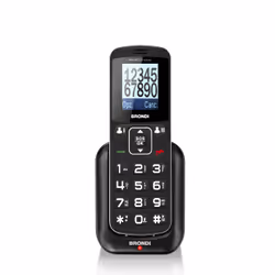 Brondi Amico Home, Barre, Double SIM, 4,5 cm (1.77"), Bluetooth, 600 mAh, Noir