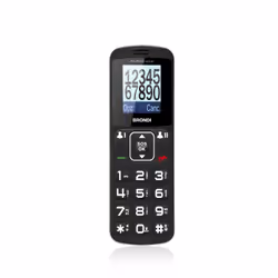 Brondi Amico Home Noir Téléphone d'entrée de gamme