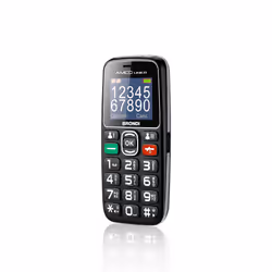 Brondi Amico Unico Noir Téléphone d'entrée de gamme