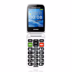 Brondi Amico Favoloso Blanc Téléphone d'entrée de gamme