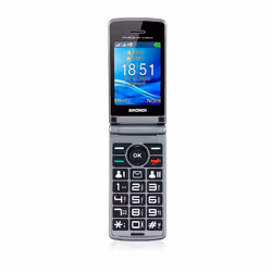 Brondi Amico Sincero Noir Téléphone pour seniors