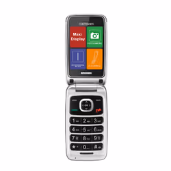 Brondi Contender, Clapet, Double SIM, 7,62 cm (3"), 1,3 MP, 800 mAh, Blanc