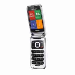 Brondi Contender Blanc Téléphone pour seniors