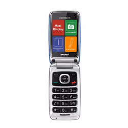 Brondi Contender Bleu, Métallique Téléphone pour seniors - Vue supplémentaire 3