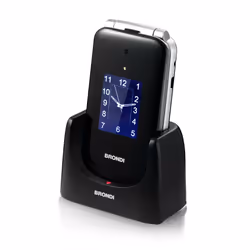 Brondi Amico Supervoice Noir Téléphone pour seniors