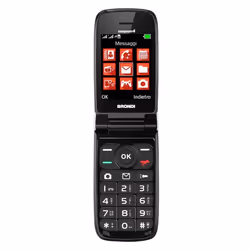 Brondi Magnum 4, Clapet, Double SIM, 7,11 cm (2.8"), 1,3 MP, 800 mAh, Blanc
