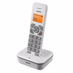 Brondi Bravo Star Téléphone DECT Identification de l'appelant Gris, Blanc