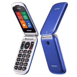 Brondi Stone+, Clapet, Double SIM, 6,1 cm (2.4"), 1,3 MP, 800 mAh, Bleu