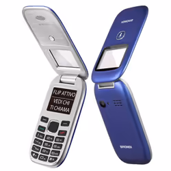 Brondi Window+, Clapet, Double SIM, 4,5 cm (1.77"), 1,3 MP, 800 mAh, Bleu