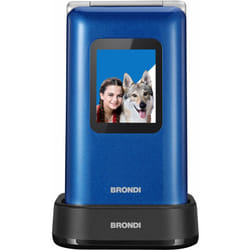 Brondi Amico Prezioso Bleu Téléphone pour seniors
