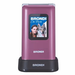 Brondi Amico Preziozo, Clapet, Double SIM, 4,5 cm (1.77"), 1,3 MP, 800 mAh, Violet