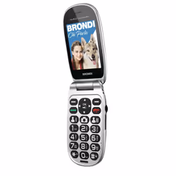 Brondi BROAMICOCOMFORTBKR Noir Téléphone numérique