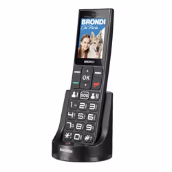 Brondi Amico Fidato, Clapet, Double SIM, 6,1 cm (2.4"), 1,3 MP, 800 mAh, Violet