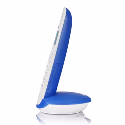 Brondi Lotus Téléphone DECT Bleu, Blanc