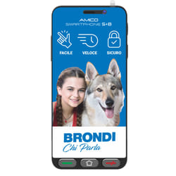 Brondi Amico S+B Nero Go Edition 4G 2Go 16Go Noir