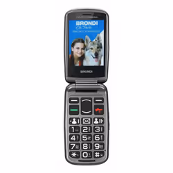 Brondi BRONDISICUROPL téléphone portable Noir