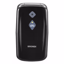Brondi BRONDISICUROPL téléphone portable Noir