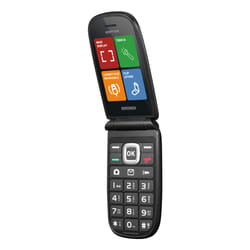 Brondi Raptor Noir, Métallique Téléphone pour seniors