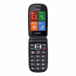 Brondi Raptor Noir, Métallique Téléphone pour seniors - Vue supplémentaire 4