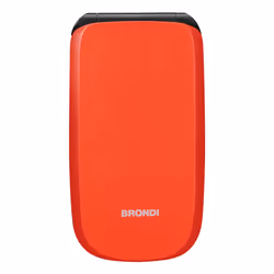 Brondi Raptor, Clapet, Double SIM, 7,11 cm (2.8"), 1,3 MP, 800 mAh, Noir, Orange