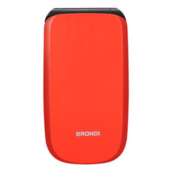 Brondi Raptor 7,11 cm (2.8") 106 g Noir, Orange Téléphone pour seniors