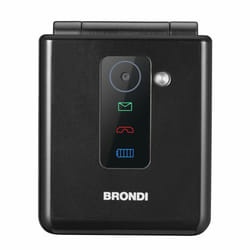 Brondi Flipper Noir Téléphone numérique