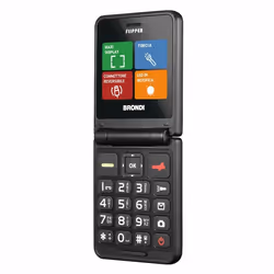 Brondi Flipper Noir Téléphone numérique