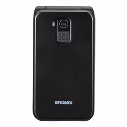 Brondi 10281080 téléphone portable 7,11 cm (2.8") Noir, Métallique Téléphone numérique - Vue supplémentaire 6