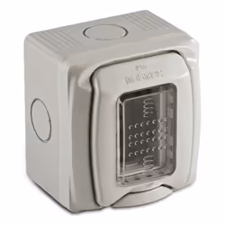 Conteneur porte-fruits, pour les séries Master Modo et Mix, 1 module, degré de protection IP55. Caractéristiques : Série Mast ...